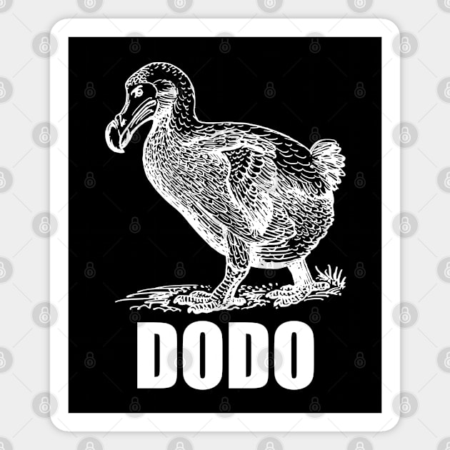 Birder - Dodo Magnet by Kudostees